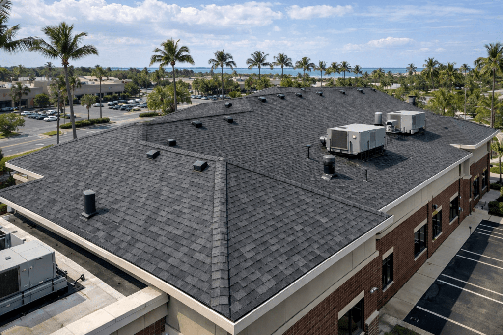 Commercial Shingle Roof in Florida