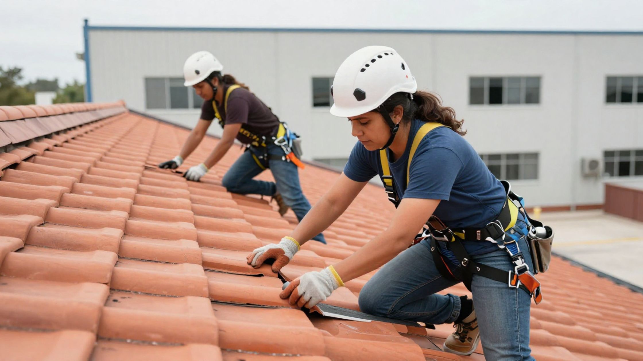 Types Of Commercial Roof Systems | Allstate Construction Roofing Commercial Tile Roofing